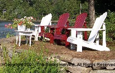 Adirondack Chair Plans   Full Size Patterns  